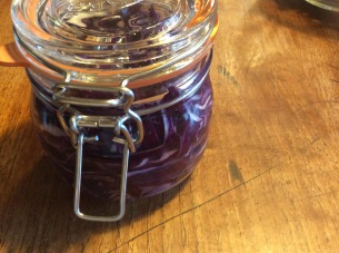 Red Cabbage Lacto-Fermented